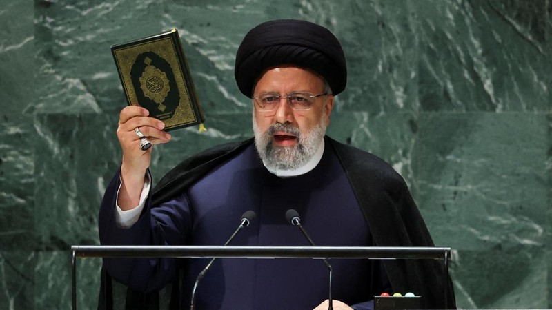 Iran's President Ebrahim Raisi arrives to address the 78th Session of the U.N. General Assembly in New York City, U.S., September 19, 2023.  REUTERS/Mike Segar