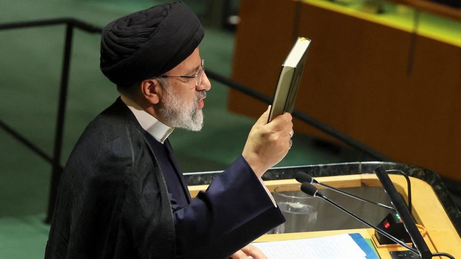 Iran's President Ebrahim Raisi arrives to address the 78th Session of the U.N. General Assembly in New York City, U.S., September 19, 2023.  REUTERS/Mike Segar