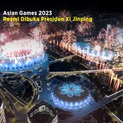 Asian Games 2023 Dibuka Presiden China Xi Jinping