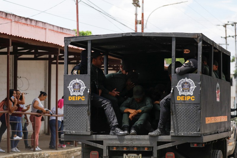 Kondisi penjara mewah Aragua yang hancur di Tocoron, Venezuela, Sabtu (23/9/2023). (REUTERS/Leonardo Fernandez Viloria) Kondisi penjara mewah Aragua yang hancur di Tocoron, Venezuela, Sabtu (23/9/2023). (REUTERS/Leonardo Fernandez Viloria)