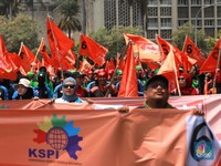 Hindari Jalan Ini! Ada Demo Buruh Besar-besaran di Jakarta