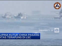 Video: Filipina Kutuk China Pasang Batas Terapung di LCS