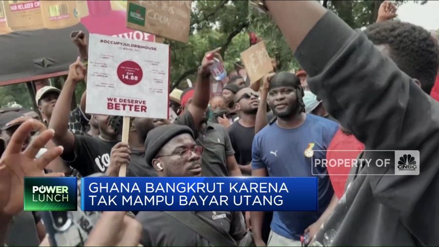 Ghana Bangkrut Karena Tak Mampu Bayar Utang