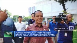 Jokowi Kumpulkan Menteri, Bahas Kelanjutan Polemik Rempang