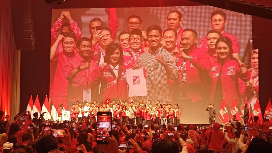 Kaesang jadi Ketum PSI. (Adrial/detikcom)
