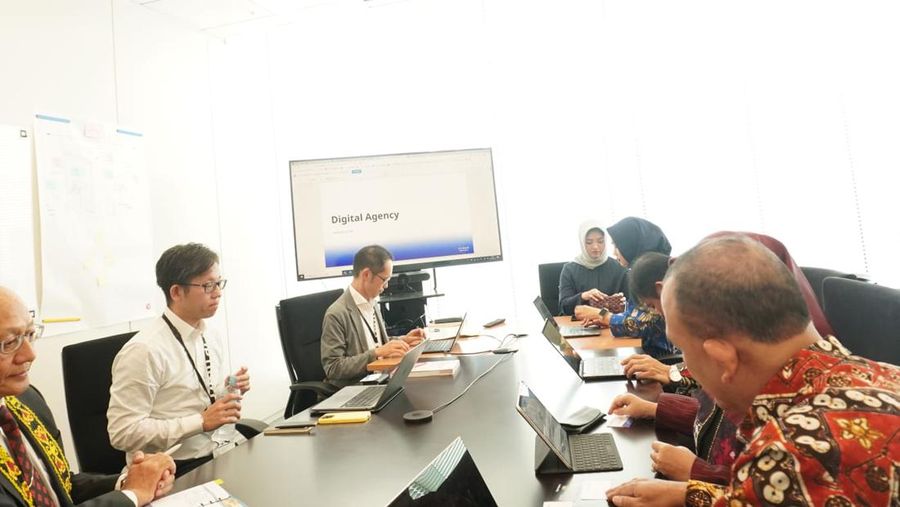 Kunjungan Kementerian PANRB ke kantor Digital Agency Jepang, di Tokyo. (Dok: PANRB)