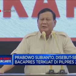 Video: Prabowo Disebut-Sebut Bacapres Terkuat Di Pilpres 2024