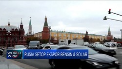 Video: Rusia Setop Ekspor Bensin & Solar, Kenapa?