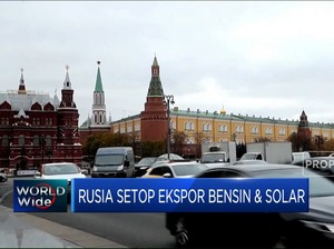 Video: Rusia Setop Ekspor Bensin & Solar, Kenapa?