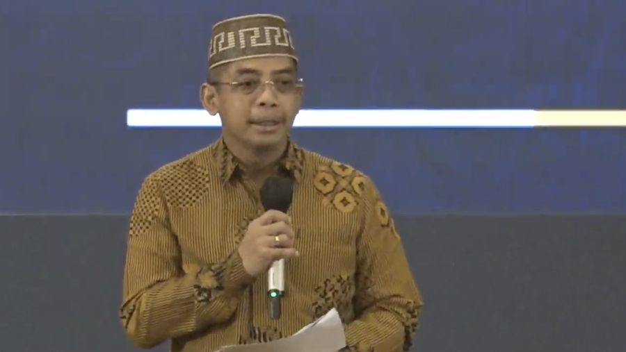 Suryo Utomo Direktur Jenderal Pajak dalam acara Stakeholder Award dan Update Reformasi Perpajakan. (Tangkapan layar)