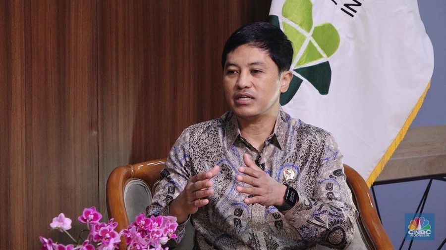 Wakil Menteri Kesehatan, Dante Saksono Harbuwono dalam Sustainable Future. (CNBC Indonesia TV)
