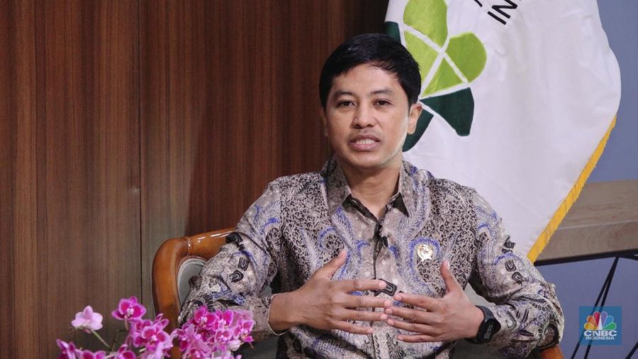 Wakil Menteri Kesehatan, Dante Saksono Harbuwono dalam Sustainable Future. (CNBC Indonesia TV)