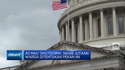 AS Mau 'Shutdown', Nasib Jutaan Warga Ditentukan Pekan Ini