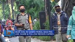 Ini Sanksi Moral Bagi PNS Like, Share & Follow Medsos Capres