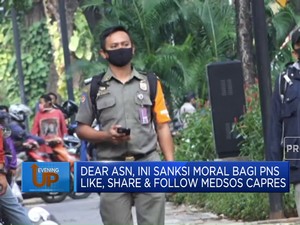 Ini Sanksi Moral Bagi PNS Like, Share & Follow Medsos Capres