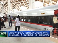 Jokowi Bakal Resmikan Kereta Cepat Whoosh 1 Oktober 2023