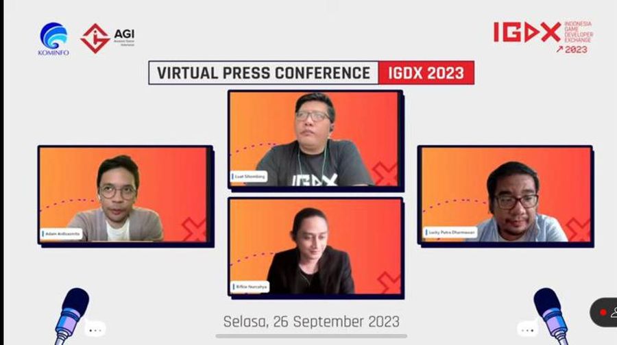 Konferensi Pers IGDX 2023