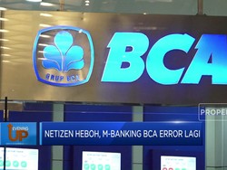 Netizen Heboh, M-Banking BCA Error Lagi