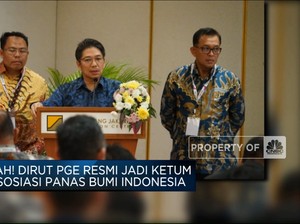 Dirut PGE Resmi Jadi Ketum Asosiasi Panas Bumi Indonesia