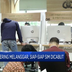 Sering Melanggar, Siap-Siap SIM Dicabut