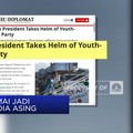 Video: Jadi Ketum PSI, Kaesang Ramai Jadi Sorotan Media Asing