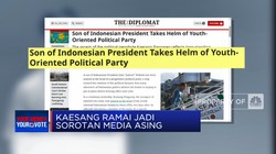 Video: Jadi Ketum PSI, Kaesang Ramai Jadi Sorotan Media Asing
