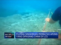 Filipina Singkirkan Pembatas Apung Yang Dipasang China Di LCS