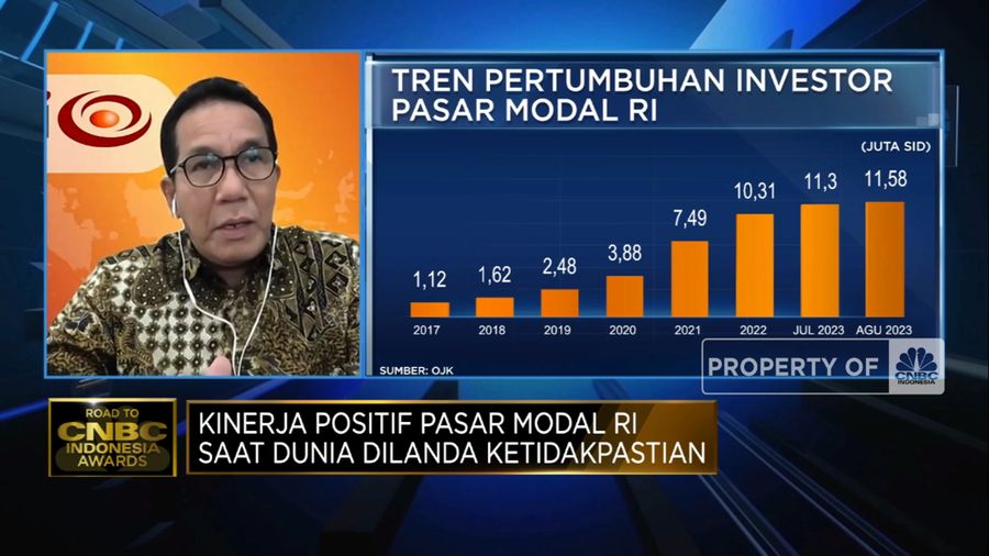 Investor Lokal Tembus 11,3 Juta, Bukti Pasar Modal RI Kian Menarik?(CNBC Indonesia TV)