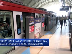 Jokowi Minta Kajian LRT Bali Dilanjutkan