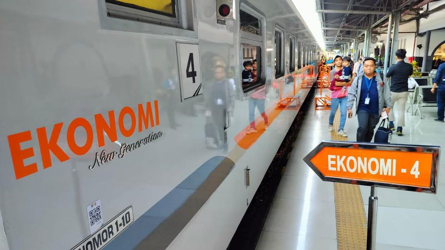 Penampakan Kereta Ekonomi New Generation di KA Jayabaya. (Dok. KAI)