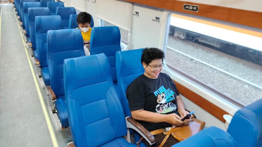 Penampakan Kereta Ekonomi New Generation di KA Jayabaya. (Dok. KAI)