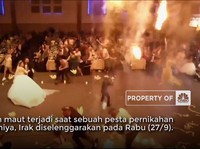 Berujung Tragedi, Pesta Pernikahan Di Irak Tewaskan 113 Orang