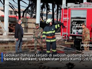 Ledakan Dahsyat di Bandara Tashkent Uzbekistan, 1 Orang Tewas