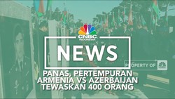 Panas, Pertempuran Armenia Vs Azerbaijan Tewaskan 400 Orang