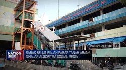 Babak Belur Wajah Pasar Tanah Abang Dihajar Algoritma Sosial