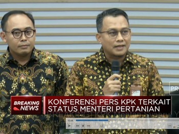Video: KPK: Mentan Syahrul Yasin Limpo Belum Jadi Tersangka
