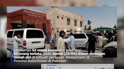 Bom Bunuh Diri di Pakistan, 52 Tewas & Puluhan Orang Terluka