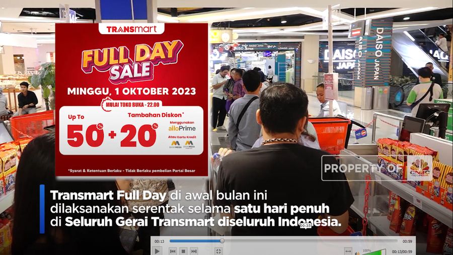 transmart full day sale (CNBC Indonesia TV)