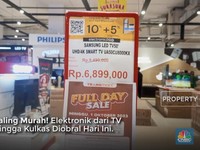 Dijamin Murah! TV Hingga Kulkas didiskon Hari ini