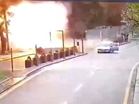 Detik-Detik Serangan Bom Bunuh Diri Turki, Terekam CCTV