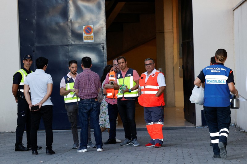Sedikitnya 13 orang tewas dalam insiden kebakaran di sebuah kelab malam di Kota Murcia, Spanyol. Insiden kebakaran ini diklaim menjadi yang paling mematikan di Spanyol dalam beberapa dekade terakhir. Sedikitnya 13 orang tewas dalam insiden kebakaran di sebuah kelab malam di Kota Murcia, Spanyol. Insiden kebakaran ini diklaim menjadi yang paling mematikan di Spanyol dalam beberapa dekade terakhir. (Tangkapan Layar Video Reuters/LA OPINION DE MURCIA)