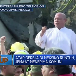 Atap Gereja di Meksiko Runtuh, Saat Jemaat Menerima Komuni