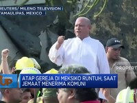 Atap Gereja di Meksiko Runtuh, Saat Jemaat Menerima Komuni