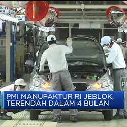 Video: PMI Manufaktur RI Anjlok, Terendah Dalam 4 Bulan
