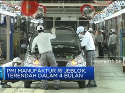 Video: PMI Manufaktur RI Anjlok, Terendah Dalam 4 Bulan