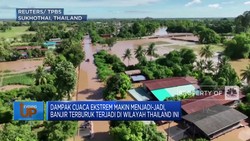 Dampak Cuaca Ektrem Banjir Terjadi di Wilayah Thailand