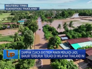 Dampak Cuaca Ektrem Banjir Terjadi di Wilayah Thailand