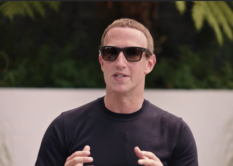 Kacamata Ray-Ban Meta. (Facebook @zuck)