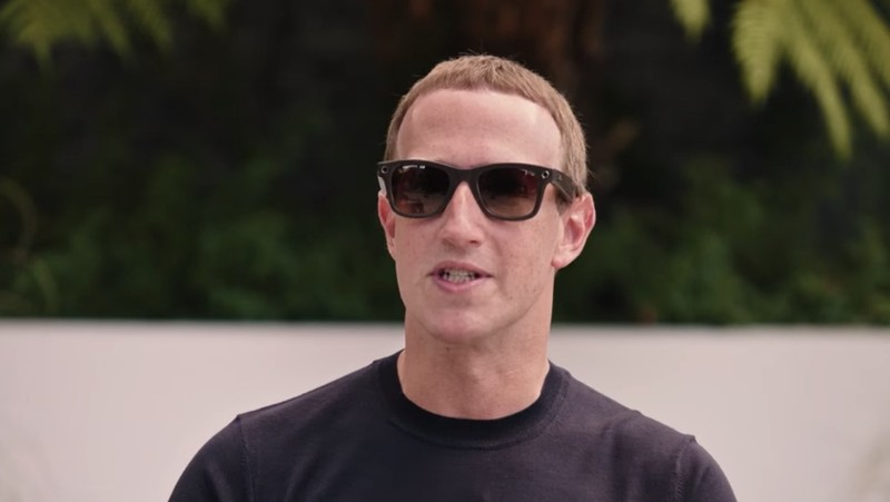 Kacamata Ray-Ban Meta. (Facebook @zuck)