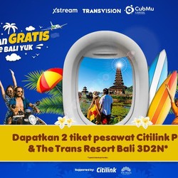Pelanggan Transvision Mau Liburan Gratis ke Bali? Ini Caranya